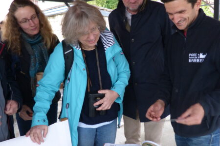 Visit of Ellen von Rekowski Degott