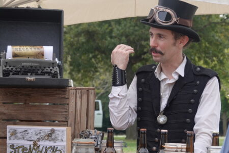 Un stand de producteur